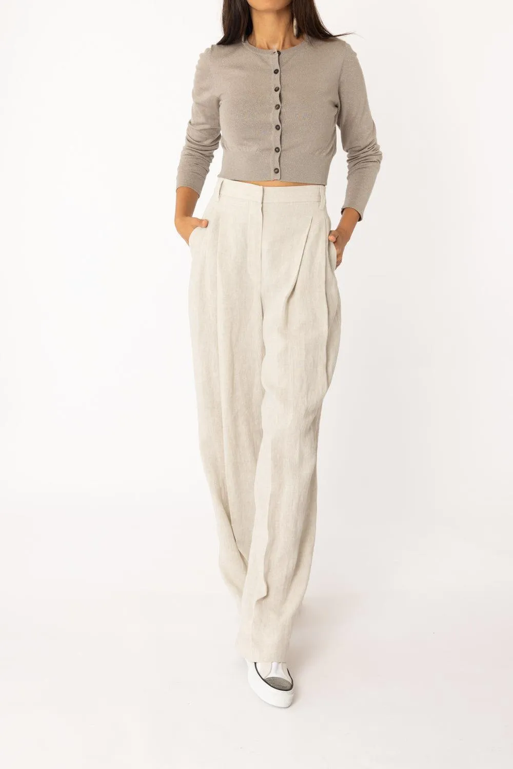 Sparkling Crop Cardigan