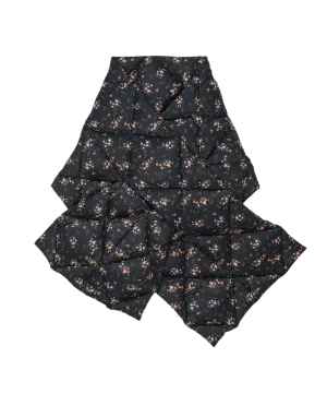 The Down Quilted Puffer Scarf. -- Wilderness Floral The Great