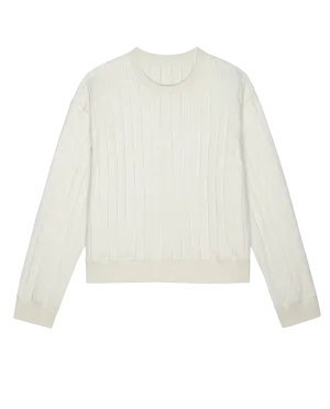 The Reversible Quilted Avalanche Sweatshirt. -- Chalk The Great