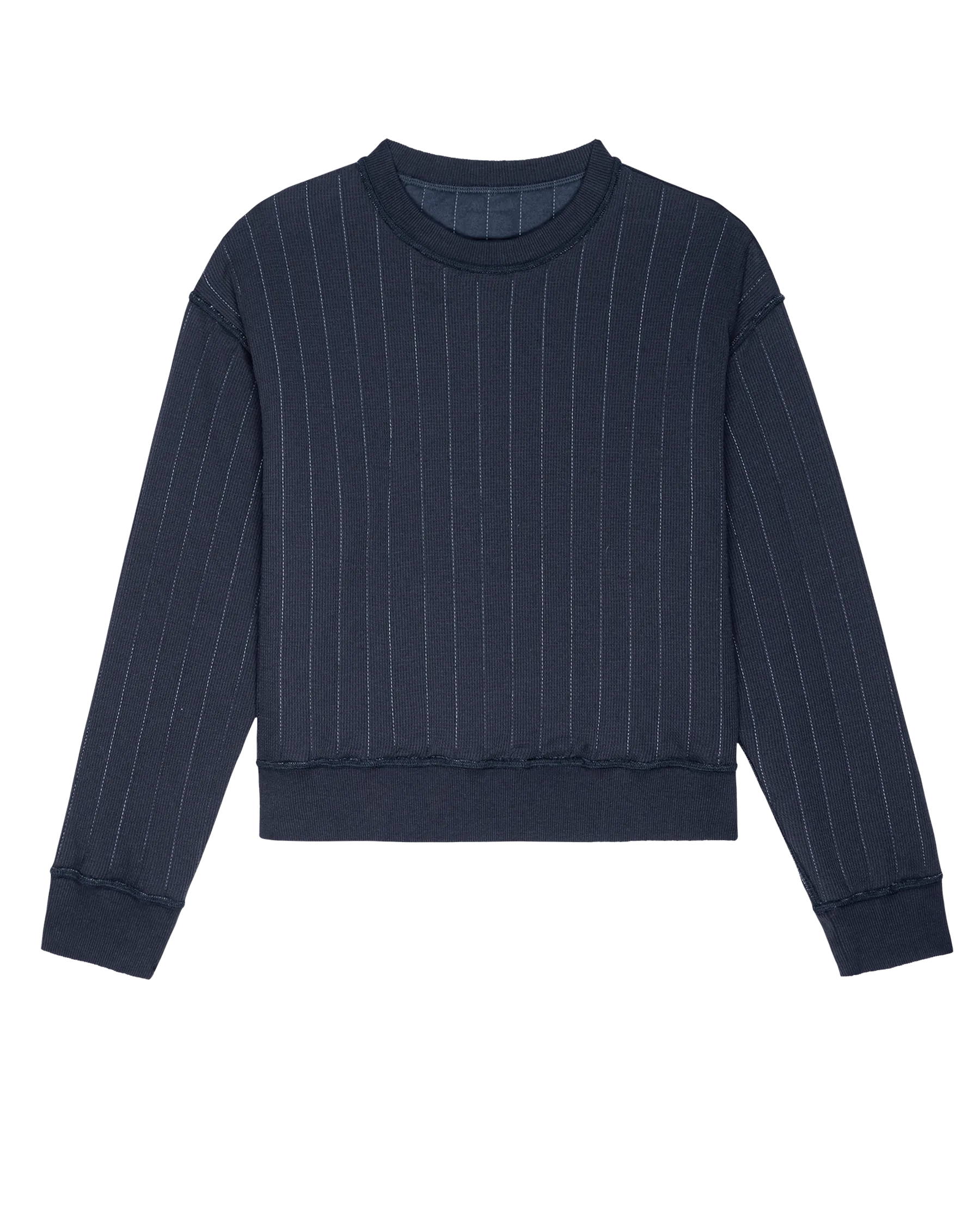 The Reversible Quilted Avalanche Sweatshirt. -- Midnight The Great