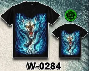WILD - Glow in the Dark T-Shirt Werwolf W-0284